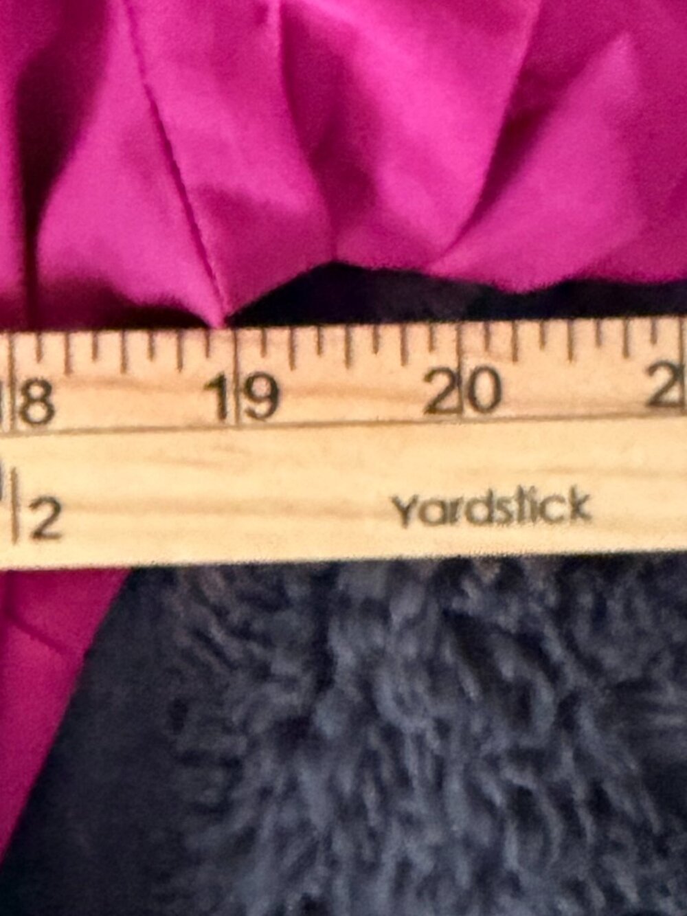 Fuchsia Satin Tie Neck Blouse Womens Medium Pink Short Sleeve Career Barbiecore - Picture 7 of 12